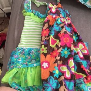 (2dresses) 5T dresses